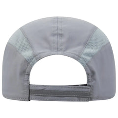 OTTO 133-1240 Reflective 6 Panel Running Cap - Gray - Gray / 6 1/2’’ - 7 5/8’’