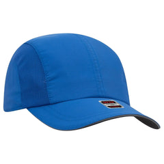 OTTO 133-1240 Reflective 6 Panel Running Cap - Royal - Royal / 6 1/2’’ - 7 5/8’’