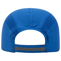 OTTO 133-1240 Reflective 6 Panel Running Cap - Royal - Royal / 6 1/2’’ - 7 5/8’’