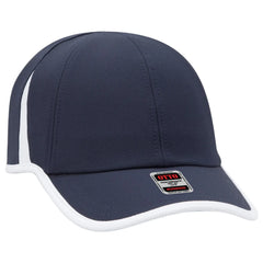OTTO 133-1254 Upf 50+ 6 Panel Running Cap - Nvy/Wht - Nvy/Wht / 6 1/2’’ - 7 5/8’’