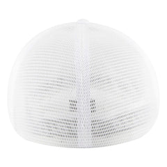 OTTO 135-2 ’OTTO Flex’ Fitted 6 Panel Low Profile Mesh Back Trucker Cap - White
