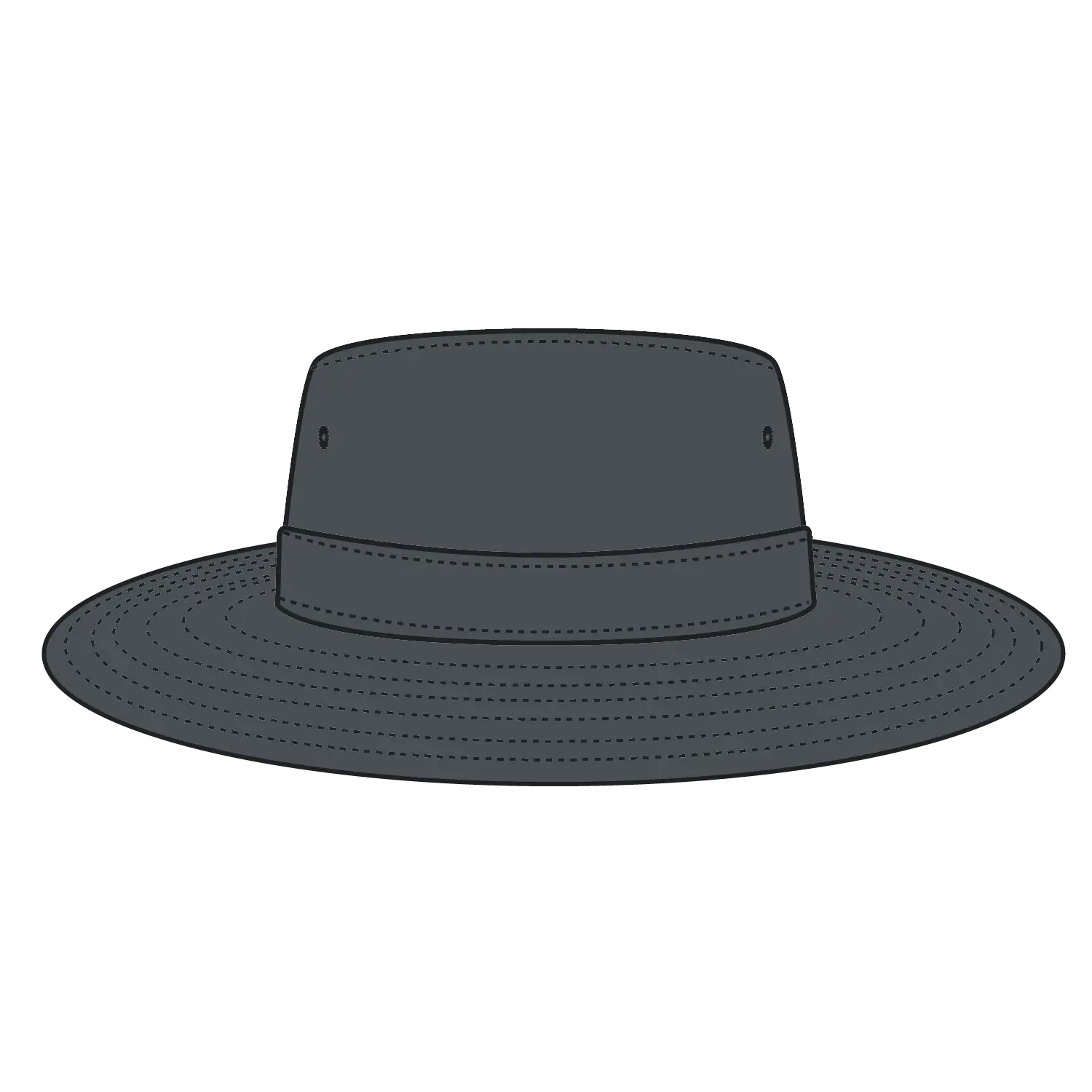 OTTO 14-2 Boonie Hat - Char. Gray - Char. Gray / 77 1/4’’ - 7 1/2’’