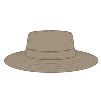 OTTO 14-2 Boonie Hat - Dk. Khaki - Dk. Khaki / 77 1/4’’ - 7 1/2’’
