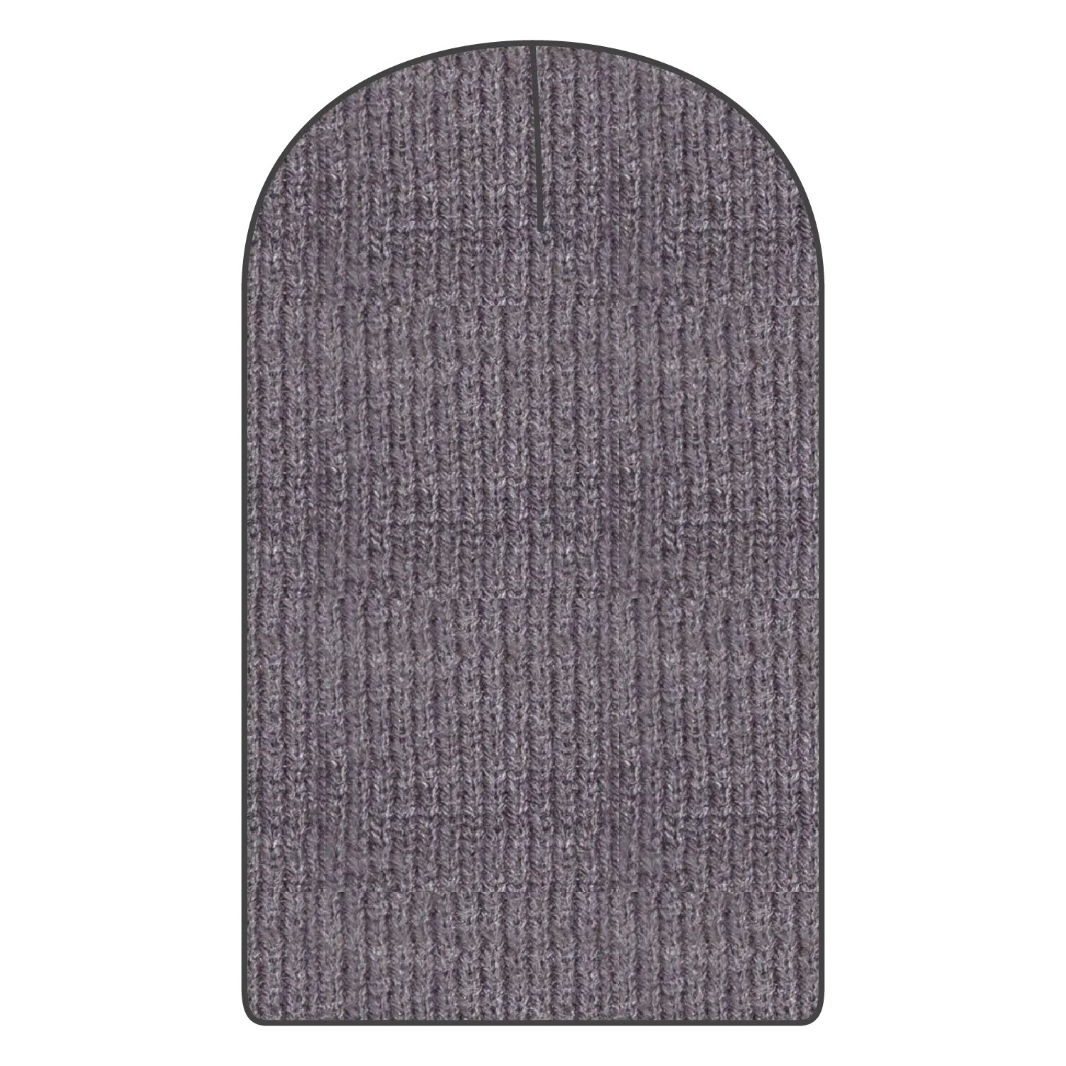 OTTO 146-1069 11 3/4’’ Comfort Slouch Beanie - Heath. Gray - Heath. Gray / 7 3/8’’ - 7 5/8’’