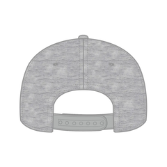 OTTO 148-1218 ’OTTO Snap’ 6 Panel Mid Profile Snapback Cap - Gry/H. Gry - Gry/H. Gry / 6 1/2’’ - 7 5/8’’