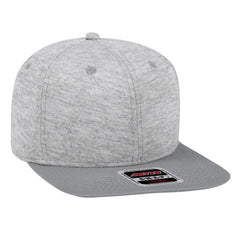 OTTO 148-1218A ’OTTO Snap’ 6 Panel Mid Profile Snapback Cap - Gry/H. Gry - Gry/H. Gry / 6 1/2’’ - 7 5/8’’