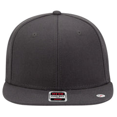 OTTO 148-1267 ’OTTO Snap’ 6 Panel Pro Style Snapback Cap - Char. Gray - Char. Gray / 6 1/2’’ - 7 5/8’’