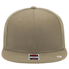 OTTO 148-1267 ’OTTO Snap’ 6 Panel Pro Style Snapback Cap - Khaki - Khaki / 6 1/2’’ - 7 5/8’’