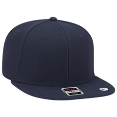 OTTO 148-1267 ’OTTO Snap’ 6 Panel Pro Style Snapback Cap - Navy - Navy / 6 1/2’’ - 7 5/8’’