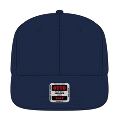 OTTO 148-1267 ’OTTO Snap’ 6 Panel Pro Style Snapback Cap - Navy - Navy / 6 1/2’’ - 7 5/8’’