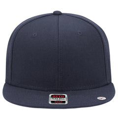 OTTO 148-1267 ’OTTO Snap’ 6 Panel Pro Style Snapback Cap - Navy - Navy / 6 1/2’’ - 7 5/8’’