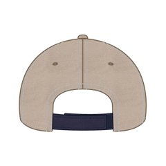 OTTO 149-1091 6 Panel Low Profile Dad Cap - Nvy/Nvy/Kha - Nvy/Nvy/Kha / 6 1/2’’ - 7 5/8’’