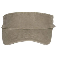 OTTO 15-279 ’OTTO Flex’ Fitted Sun Visor - Khaki - Khaki / 7 3/8’’ - 7 5/8’’
