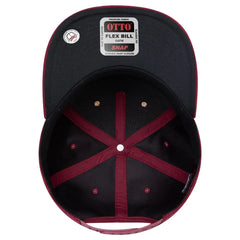 OTTO 158-1176 ’OTTO Snap’ 5 Panel Pro Style Snapback Cap - Bg Mrn/Crk/Bg Mrn - Bg Mrn/Crk/Bg Mrn / 6 1/2’’ - 7 5/8’’