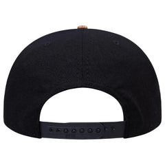 OTTO 158-1176 ’OTTO Snap’ 5 Panel Pro Style Snapback Cap - Cork/Blk - Cork/Blk / 6 1/2’’ - 7 5/8’’