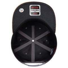 OTTO 158-1176 ’OTTO Snap’ 5 Panel Pro Style Snapback Cap - Cork/Ch Gry - Cork/Ch Gry / 6 1/2’’ - 7 5/8’’