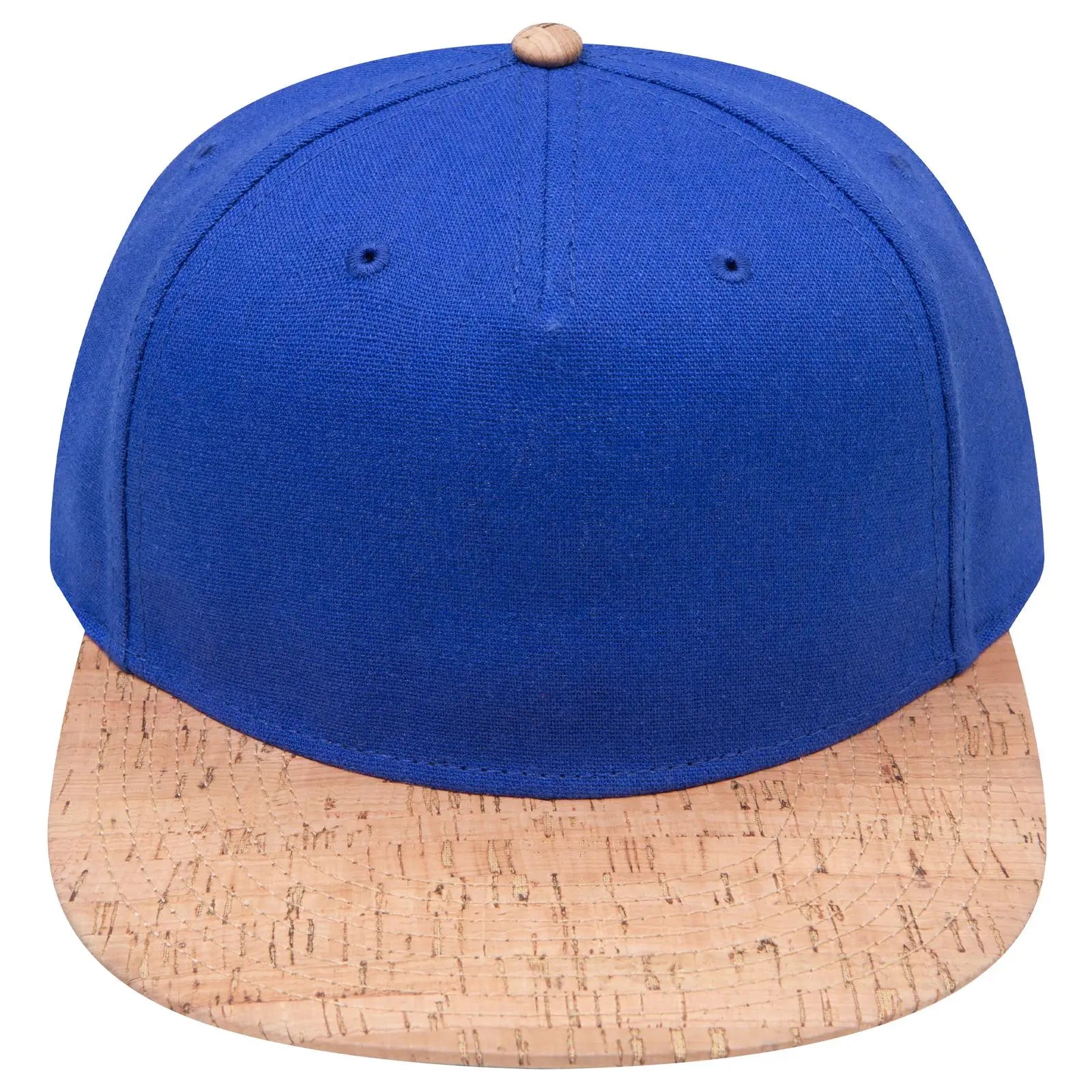 OTTO 158-1176 ’OTTO Snap’ 5 Panel Pro Style Snapback Cap - Cork/Ryl - Cork/Ryl / 6 1/2’’ - 7 5/8’’