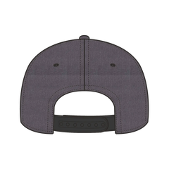 OTTO 158-1176 ’OTTO Snap’ 5 Panel Pro Style Snapback Cap - Heath. Black - Heath. Black / 6 1/2’’ - 7 5/8’’