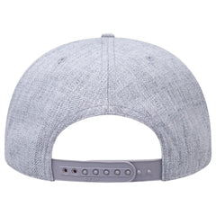 OTTO 158-1176 ’OTTO Snap’ 5 Panel Pro Style Snapback Cap - Heath. Gray - Heath. Gray / 6 1/2’’ - 7 5/8’’