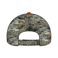 OTTO 171-1294 Mossy Oak Camouflage Sandwich Visor 6 Panel Low Profile Baseball Cap - Mountain Country Range - Mountain