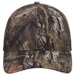 OTTO 171-1295 Mossy Oak Camouflage 6 Panel Low Profile Baseball Cap - Break Up Country - Break Up Country / 6 1/2’’ - 7