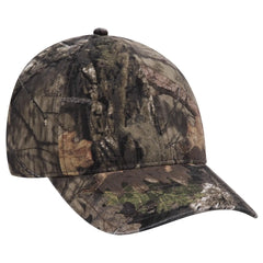 OTTO 171-1296 Mossy Oak Camouflage 6 Panel Low Profile Dad Cap - Break Up Country - Break Up Country / 6 1/2’’ - 7 5/8’’