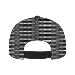 OTTO 172-1298 ’OTTO Snap’ 7 Panel Pro Style Mesh Back Trucker Snapback Cap - Dk.Grn/Brn/Blk - Dk.Grn/Brn/Blk / 7 3/8’’