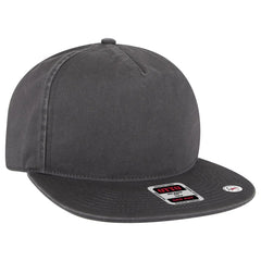 OTTO 176-1315 5 Panel Low Profile Dad Cap - Char. Gray - Char. Gray / 6 1/2’’ - 7 5/8’’