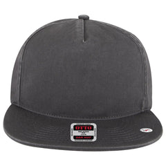 OTTO 176-1315 5 Panel Low Profile Dad Cap - Char. Gray - Char. Gray / 6 1/2’’ - 7 5/8’’