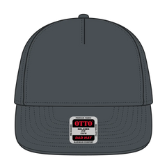 OTTO 176-1315 5 Panel Low Profile Dad Cap - Char. Gray - Char. Gray / 6 1/2’’ - 7 5/8’’