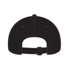 OTTO 18-010 6 Panel Low Profile Baseball Cap - Black - Black / 6 1/2’’ - 7 5/8’’