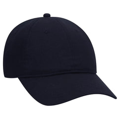 OTTO 18-010 6 Panel Low Profile Baseball Cap - Navy - Navy / 6 1/2’’ - 7 5/8’’