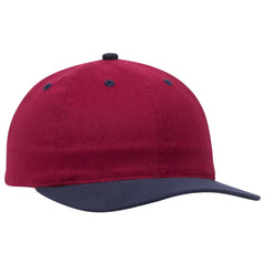 OTTO 18-017 6 Panel Low Profile Baseball Cap - Nvy/Burg.Marn - Nvy/Burg.Marn / 6 1/2’’ - 7 5/8’’