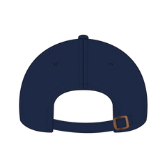 OTTO 18-1248 6 Panel Low Profile Dad Cap - Deep Navy - Deep Navy / 6 1/2’’ - 7 5/8’’