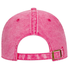 OTTO 18-1248 6 Panel Low Profile Dad Cap - Hot Pink - Hot Pink / 6 1/2’’ - 7 5/8’’