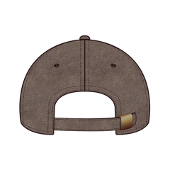 OTTO 18-202 6 Panel Low Profile Dad Cap - Brown - Brown / 6 1/2’’ - 7 5/8’’