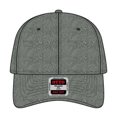 OTTO 18-202 6 Panel Low Profile Dad Cap - Char. Gray - Char. Gray / 6 1/2’’ - 7 5/8’’