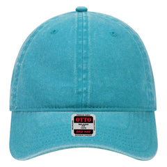 OTTO 18-202 6 Panel Low Profile Dad Cap - Lake Blue - Lake Blue / 6 1/2’’ - 7 5/8’’