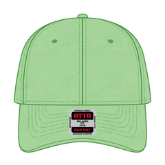 OTTO 18-202 6 Panel Low Profile Dad Cap - Lime - Lime / 6 1/2’’ - 7 5/8’’