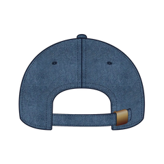 OTTO 18-202 6 Panel Low Profile Dad Cap - Navy - Navy / 6 1/2’’ - 7 5/8’’