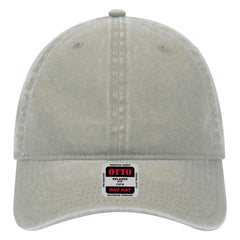 OTTO 18-202 6 Panel Low Profile Dad Cap - Stone Gray - Stone Gray / 6 1/2’’ - 7 5/8’’