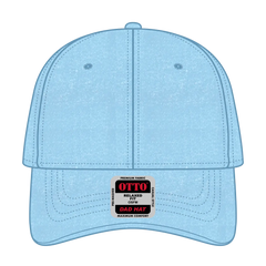 OTTO 18-204 6 Panel Low Profile Dad Cap - Lt. Blue - Lt. Blue / 6 1/2’’ - 7 5/8’’