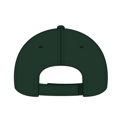 OTTO 18-253 6 Panel Low Profile Baseball Cap - Dk. Green - Dk. Green / 6 1/2’’ - 7 5/8’’