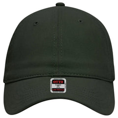 OTTO 18-253 6 Panel Low Profile Baseball Cap - Dk. Green - Dk. Green / 6 1/2’’ - 7 5/8’’