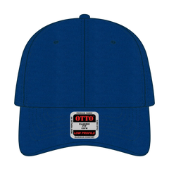 OTTO 18-553 6 Panel Low Profile Baseball Cap - Royal - Royal / 6 1/2’’ - 7 5/8’’