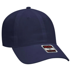 OTTO 18-686 6 Panel Low Profile Baseball Cap - Navy - Navy / 6 1/2’’ - 7 5/8’’
