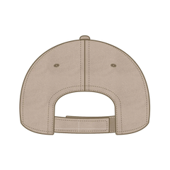 OTTO 18-692 6 Panel Low Profile Dad Cap - Khaki - Khaki / 6 1/2’’ - 7 5/8’’