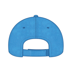 OTTO 18-692 6 Panel Low Profile Dad Cap - Lake Blue