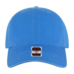 OTTO 18-692 6 Panel Low Profile Dad Cap - Lake Blue