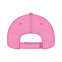 OTTO 18-692 6 Panel Low Profile Dad Cap - N. Pink - N. Pink / 6 1/2’’ - 7 5/8’’